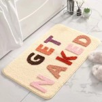 Washable non-slip bath mat, fun bath mat